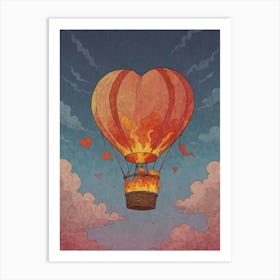 Heart Balloon 3 Art Print