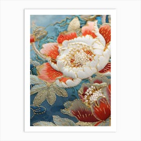 Chinese Embroidery 16 Art Print