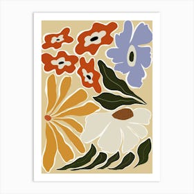 Mid Century Garden Ii Art Print