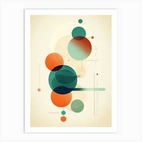 Abstract Circles 15 Art Print