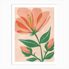 Hibiscus 6 Art Print