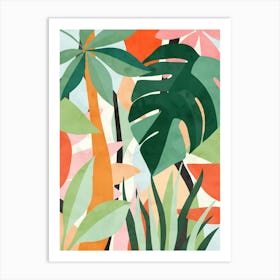 Tropical Jungle 1 Art Print