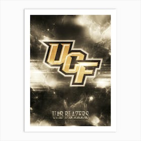 Ucf Knights Art Print