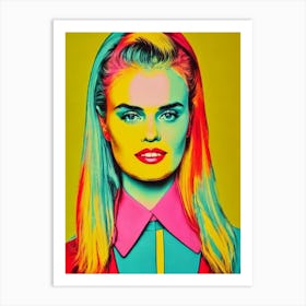 Alice Eve Colourful Pop Movies Art Movies Art Print