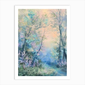 Walk In The Woods Art Print