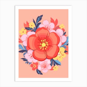 Flower Bouquet Art Print