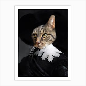 Dutch Cat Master Kees Pet Portraits Art Print