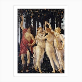 Sandro Botticelli Birth Of Venus Art Print