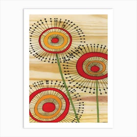 Dandelions 1 Art Print