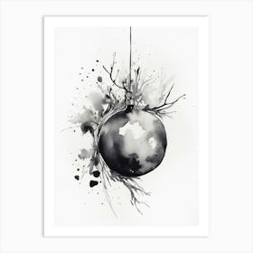 Christmas Ball Canvas Print Art Print