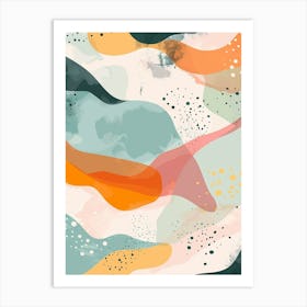 A Beautiful Illustration of Boho style Art Print