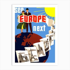 See Europe First Art Print