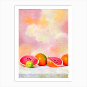 Watermelon 2 Painting Fruit Art Print