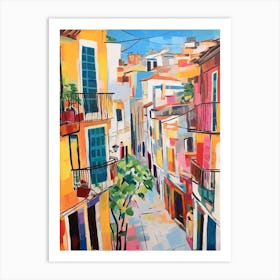 Malaga Spain 1 Fauvist Painting Art Print