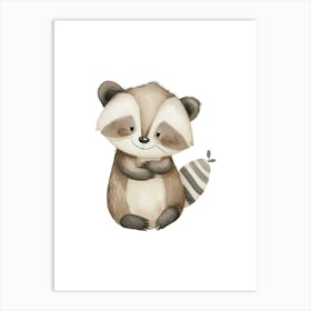 Raccoon Art Print