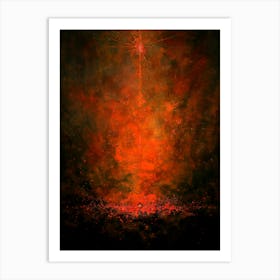 Bubbling Fire and Brimstone to the Sky Art Print