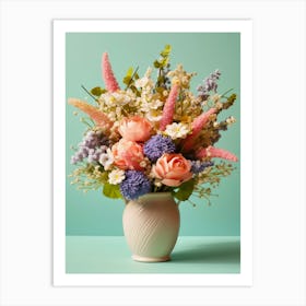 Vase Of Flowers Art Print