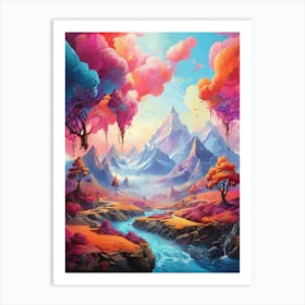 Dreamscape 16 Art Print