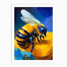 Sting Bee 3 Painting Art Print