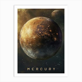 Mercury Planet Art Print