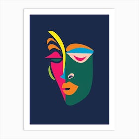 Face Of A Woman 113 Art Print