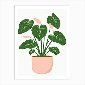 Plant In A Pot 36 Art Print