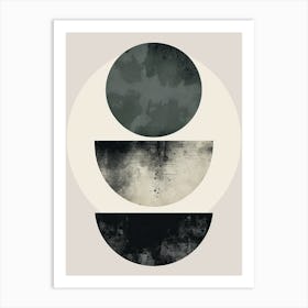 Galois Bauhaus Mid Century Art Print