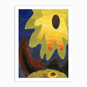 Sun (1943) Vintage Illustration By Arthur Dove Art Print