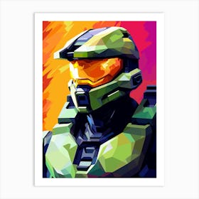 Halo Game 1 Art Print