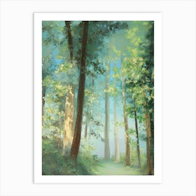 Forest Path 4 Art Print