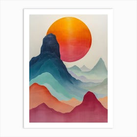 'Sunrise' 51 Art Print