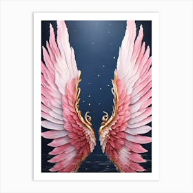 Angel Wings 4 Art Print