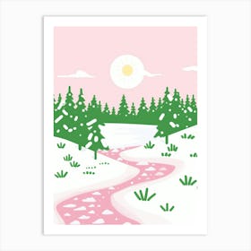 Winter Landscape 9 Art Print