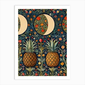 William Morris Pineapples And Flowers Art Print