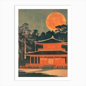 Mount Koya In Koyasan Mid Century Modern 2 Art Print