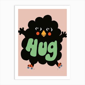 Hug Art Print