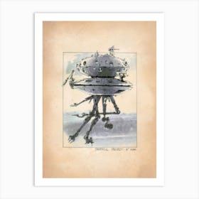 Spaceship Art Print