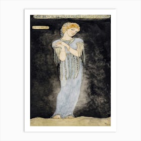 Design For Costume For Deiopeia (1910), Richard Roland Holst Art Print