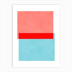 Modern and conceptual geometric 12 Art Print