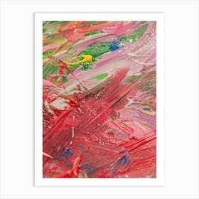 Abstract Painting 1886 Art Print