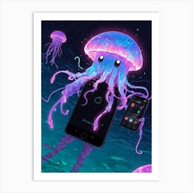 Jellyfish 5 Art Print