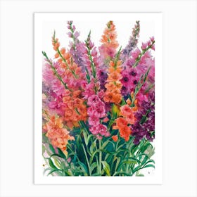 Flower bouquet Art Print