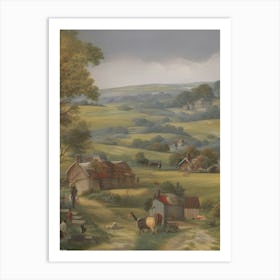 Day In The Country Art Print