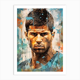 Sergio Aguero (1) Art Print