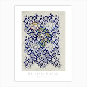 William Morris Vintage Minimalist Print Art Print