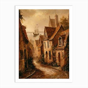 Old Town Art Print