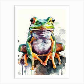 Tree Frog Art Print