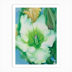 Georgia O'Keeffe - Cup of Silver Ginger Art Print