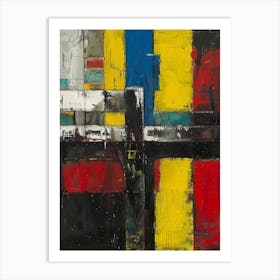 Abstract Painting 2535 Art Print