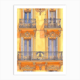 Malaga Europe Travel Architecture 2 Art Print